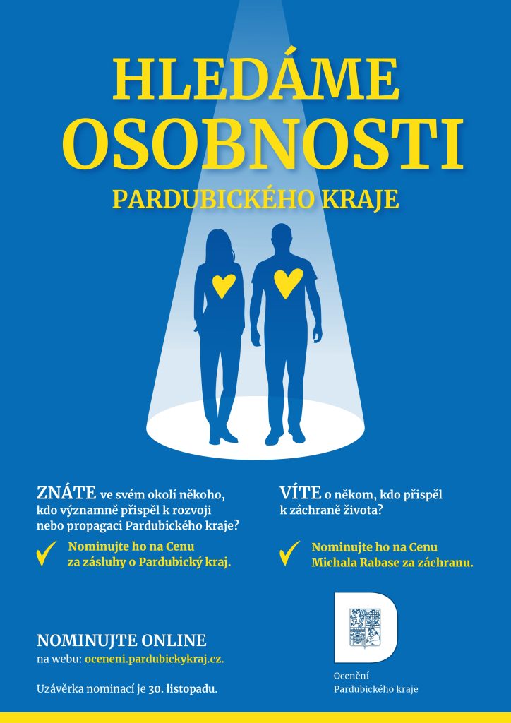 Výzva - Nominace na ocenění osobností Pardubického kraje Výzva - Nominace na ocenění osobností Pardubického kraje
