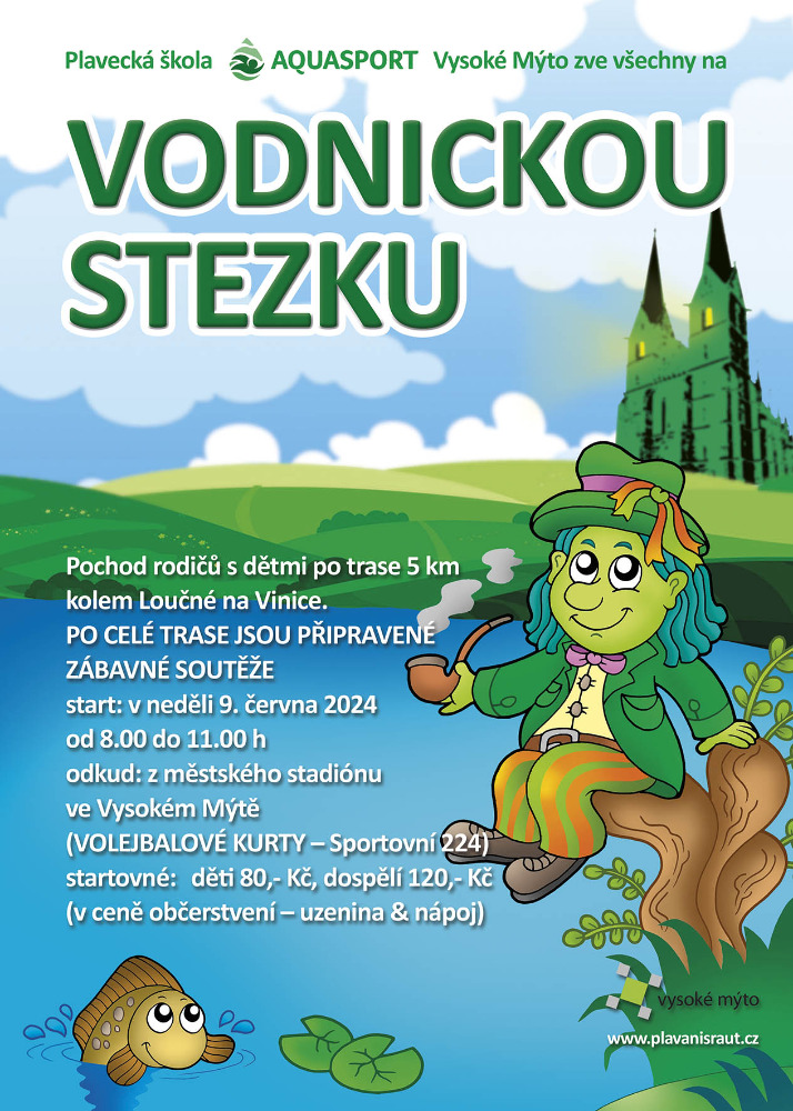 Vodnickou stezkou kolem Loučné na Vinice Vodnickou stezkou kolem Loučné na Vinice